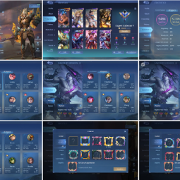 #271NF | Lv 99 - Heroes 114 Skins 134 . 1 KOF . 1 Collector . 9 Epic Shop . 2 Lightborn . 15 Special . 1 MSC . Emblem All Maxs 1